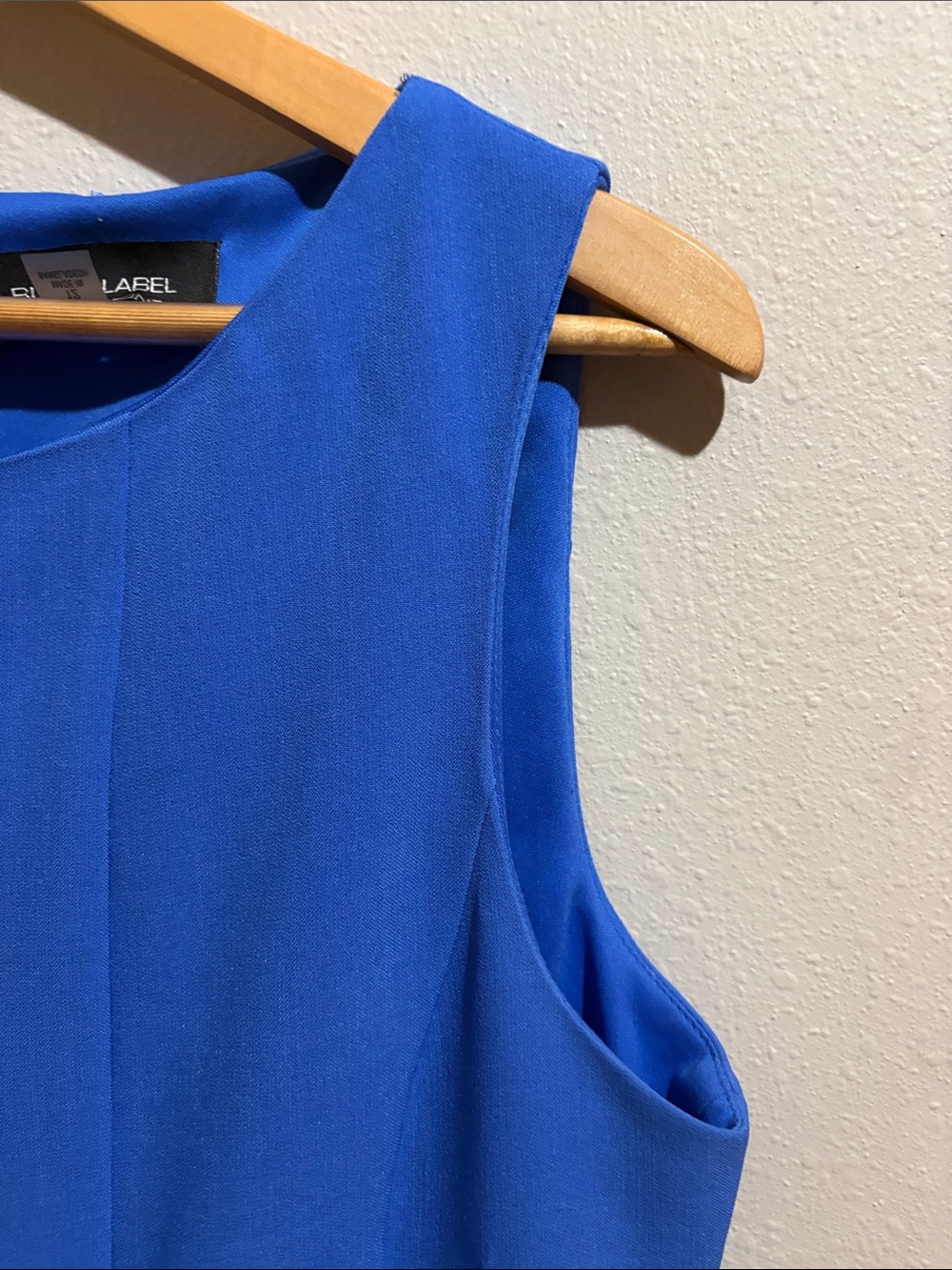 Classic Sleeveless A-Line Dress in Royal Blue (size 12) - Picture 5 of 6
